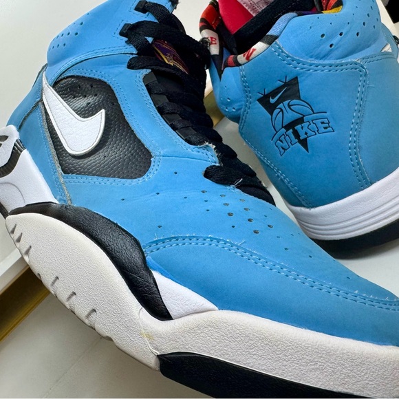 Pippen Era Vibe Nike Air Flight Lite Mid Hoops Pack Electric Inner Pop Men 8.5 - Picture 16 of 16